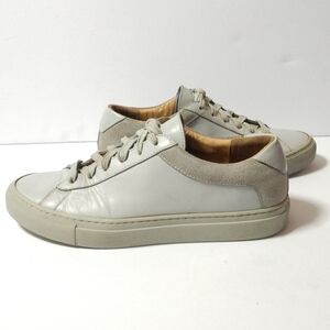 Koio Capri Women's Perla Grey (1st Gen) Leather Lace-up Sneakers